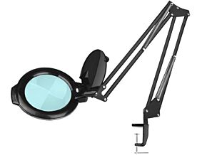 Lupa podświetlana 36LED SMD 5 dioptrii fi145mm czarna