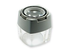 Precyzyjna lupa stołowa x8 z regulacją ostrości WALTEX 7504