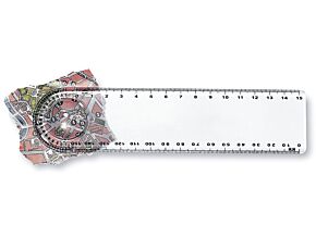 Lupa z linijką 15cm x2