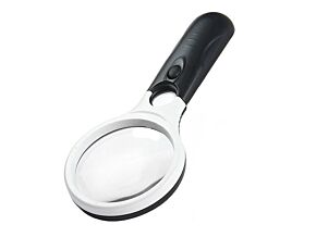 Lupa 75mm (22mm) podświetlana LED o powiększeniu x1.75 (x12)