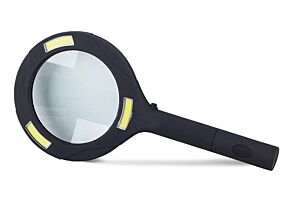 Podświetlana lupa ręczna x2.5 80mm