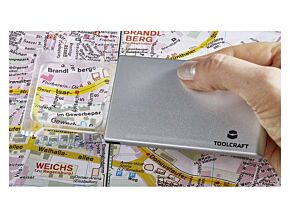 Kieszonkowa lupa składana z podświetleniem LED x2