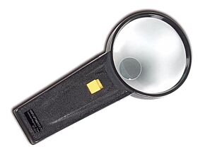 Podświetlana ręczna lupa 3/10 dpt średnica 70mm