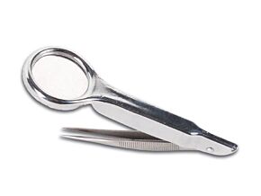 Pęseta z lupą x2,5