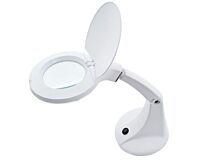 Lupa podświetlana 30LED stołowa 5 dioptrii fi100mm