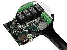 Lupa podświetlana LED dwusoczewkowa 90/21mm z powiększeniem x2,5/x4